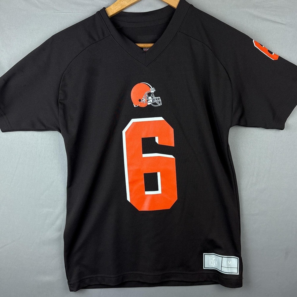Cleveland Browns Baker Mayfield Jersey Youth Medium Brown NFL Team Apparel